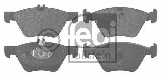 FEBI BILSTEIN 16028 Комплект гальмівних колодок, дискове гальмо