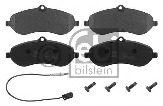 FEBI BILSTEIN 16830 Комплект гальмівних колодок, дискове гальмо