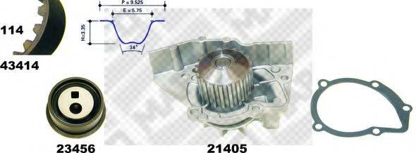 MAPCO 41416 Водяний насос + комплект зубчастого ременя