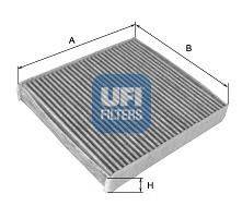 UFI 5412200 Фільтр, повітря у внутрішньому просторі