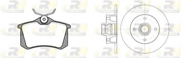 ROADHOUSE 826302 Комплект гальм, дисковий гальмівний механізм