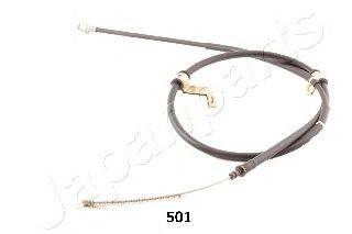 JAPANPARTS BC501 Трос, стоянкова гальмівна система