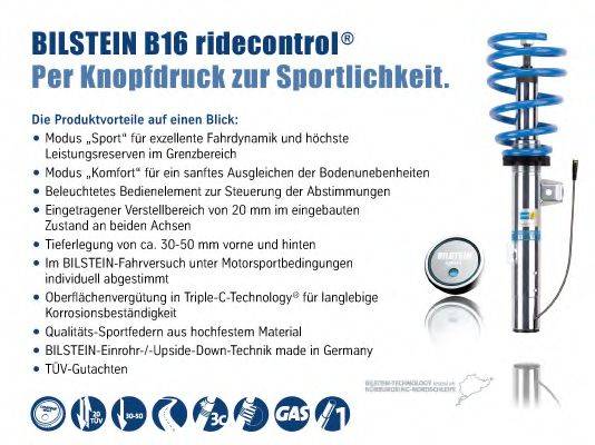 BILSTEIN BIL020615 Комплект ходової частини, пружини / амортизатори