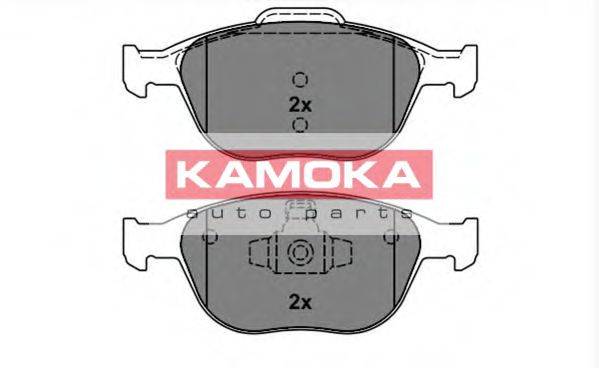 KAMOKA JQ1013136 Комплект гальмівних колодок, дискове гальмо