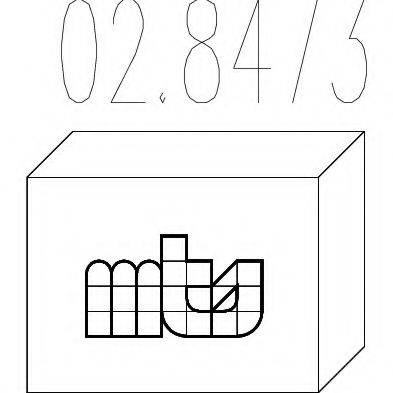 MTS 028473 Монтажний комплект, глушник