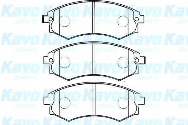 KAVO PARTS BP3025 Комплект гальмівних колодок, дискове гальмо