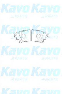 KAVO PARTS BP9142 Комплект гальмівних колодок, дискове гальмо