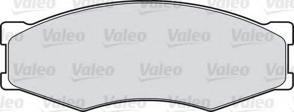 VALEO 540460 Комплект гальмівних колодок, дискове гальмо