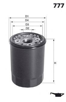 MECAFILTER ELH4275 Масляний фільтр
