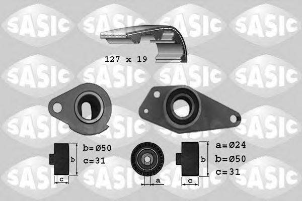 SASIC 1754016 Комплект ременя ГРМ
