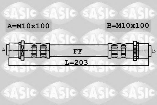 SASIC 6606060 Гальмівний шланг