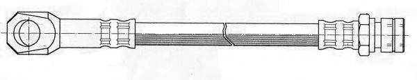 KAWE 510844 Гальмівний шланг