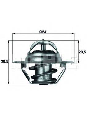 MAHLE ORIGINAL TX387D Термостат, охолоджуюча рідина
