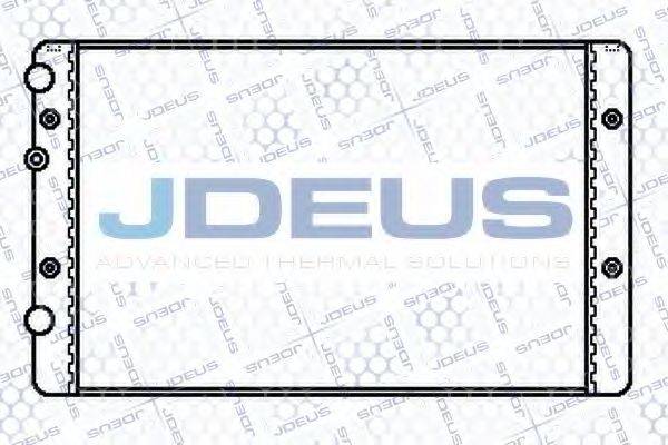 JDEUS 030M49 Радіатор, охолодження двигуна