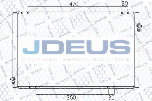 JDEUS 713M23 Конденсатор, кондиціонер