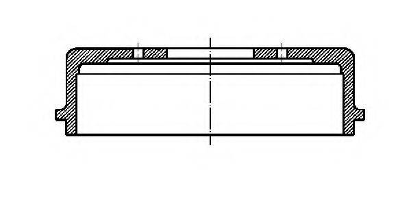 CIFAM 700407 Гальмівний барабан