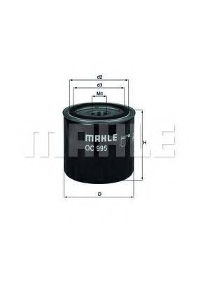 KNECHT OC995 Масляний фільтр