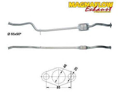 MAGNAFLOW 86048D Каталізатор