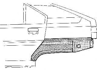 VAN WEZEL 0908146 Боковина