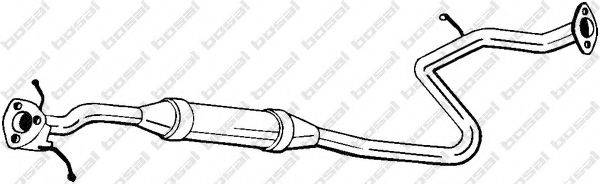 BOSAL 285259 Середній глушник вихлопних газів