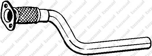 BOSAL 760805 Труба вихлопного газу
