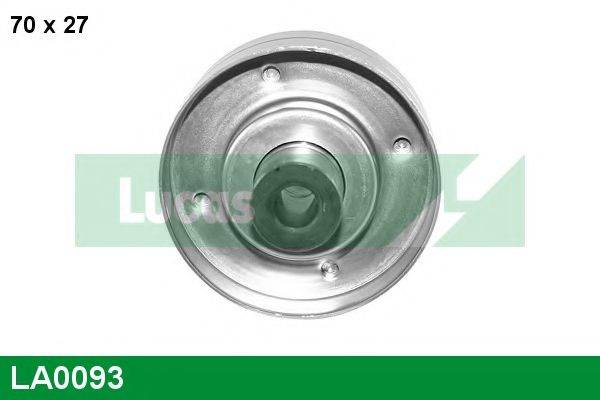 LUCAS ENGINE DRIVE LA0093 Паразитний / провідний ролик, полікліновий ремінь