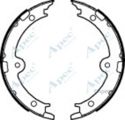 APEC BRAKING SHU755 Гальмівні колодки