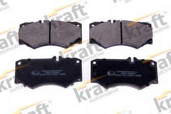 KRAFT AUTOMOTIVE 6001050 Комплект гальмівних колодок, дискове гальмо