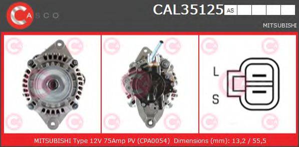 CASCO CAL35125AS Генератор