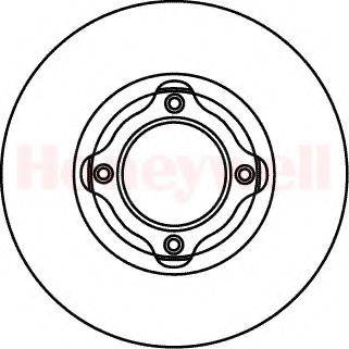 BENDIX 561058B гальмівний диск