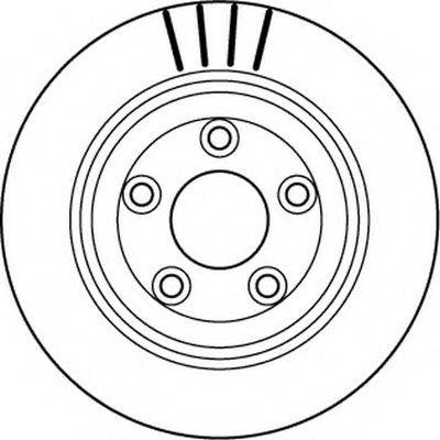 BENDIX 562146B гальмівний диск