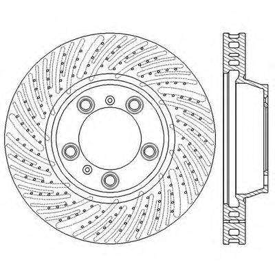 BENDIX 562586BC гальмівний диск