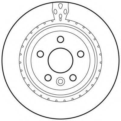 BENDIX 562650BC гальмівний диск