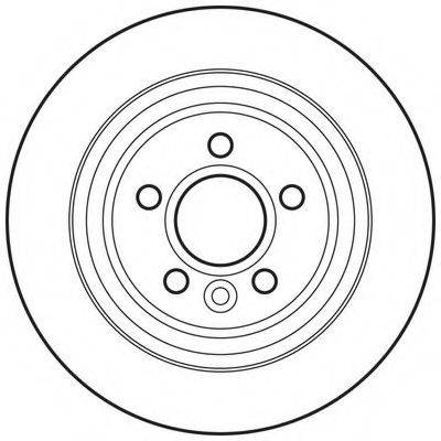BENDIX 562741BC гальмівний диск