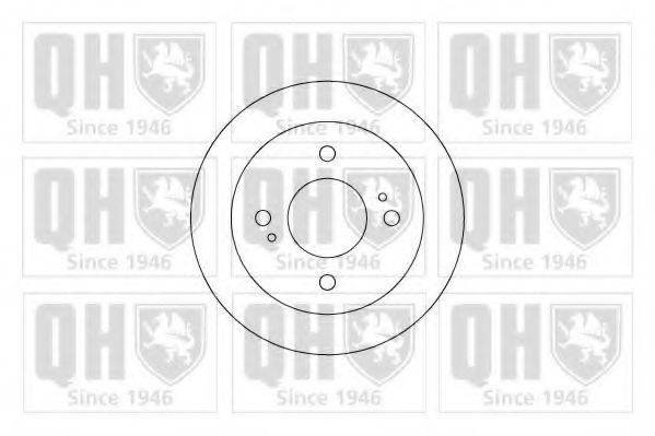 QUINTON HAZELL BDC3541 гальмівний диск