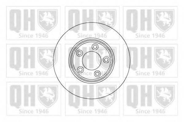 QUINTON HAZELL BDC5119 гальмівний диск
