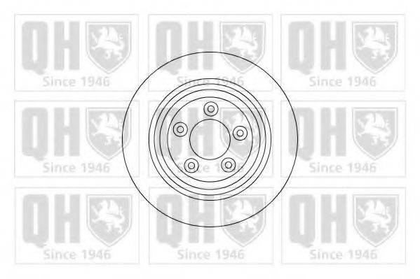QUINTON HAZELL BDC5225 гальмівний диск