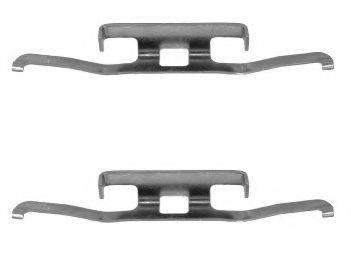 FERODO FBA486 Комплектуючі, колодки дискового гальма