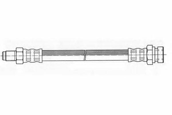 FERODO FHY2389 Гальмівний шланг