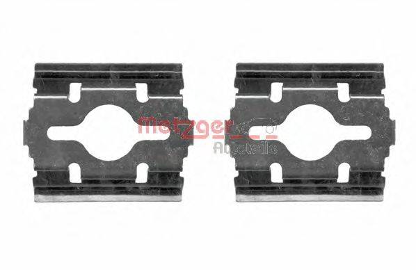 METZGER 1091657 Комплектуючі, колодки дискового гальма
