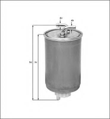 MAGNETI MARELLI 154096116820 Паливний фільтр