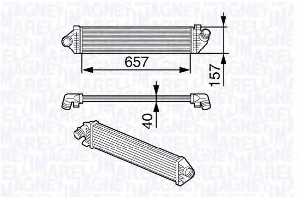 MAGNETI MARELLI 351319202050 Інтеркулер
