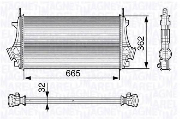 MAGNETI MARELLI 351319202730 Інтеркулер