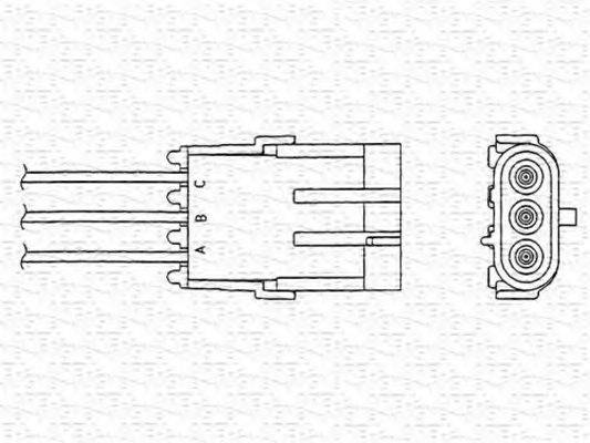 MAGNETI MARELLI 460000134010 Лямбда-зонд
