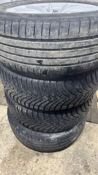 R18. 5х112. Коплект дисків з резиною. BMW оригінал. Не варені R18. 5х112. BMW оригінал. фото